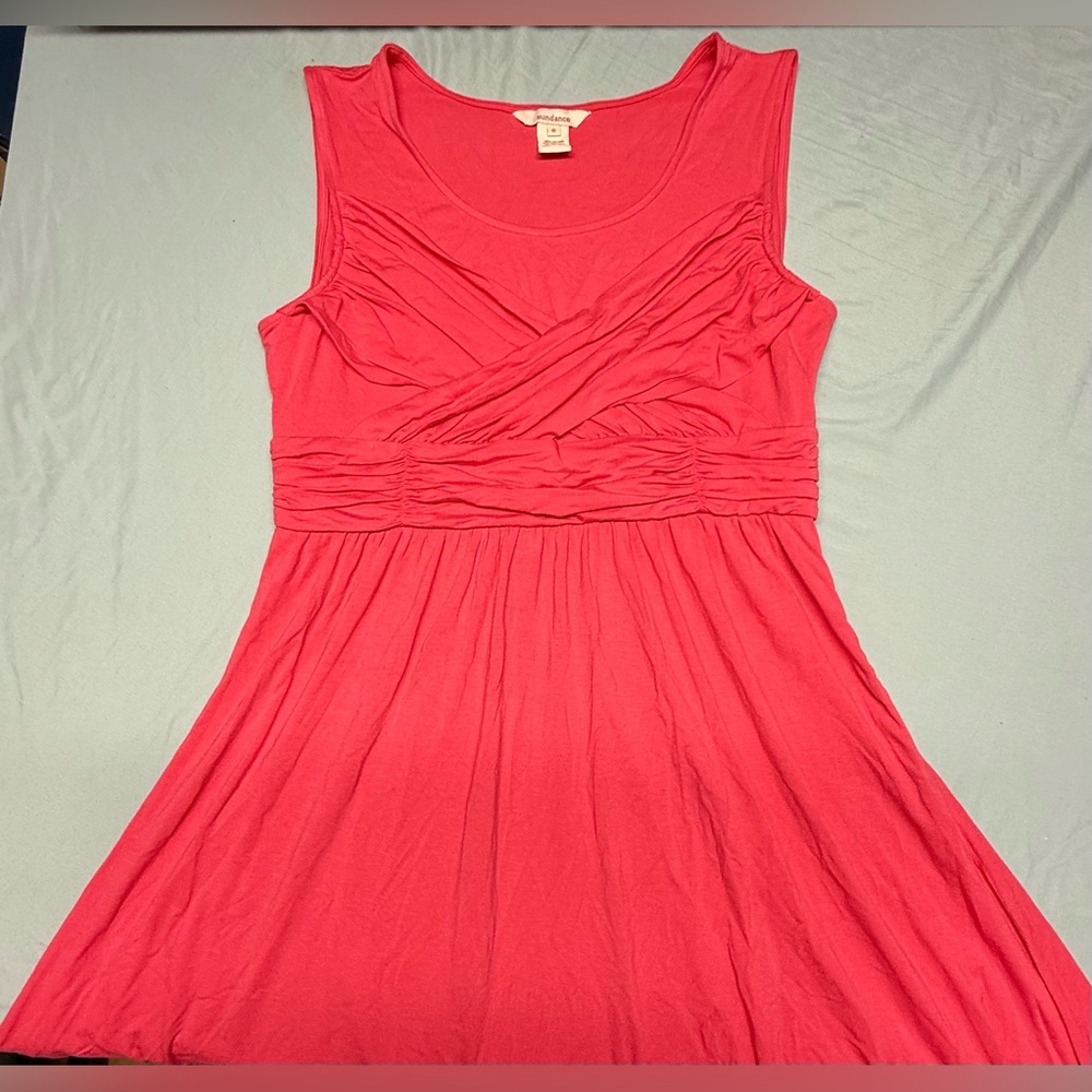 Sundance Pink Sleeveless Midi Dress